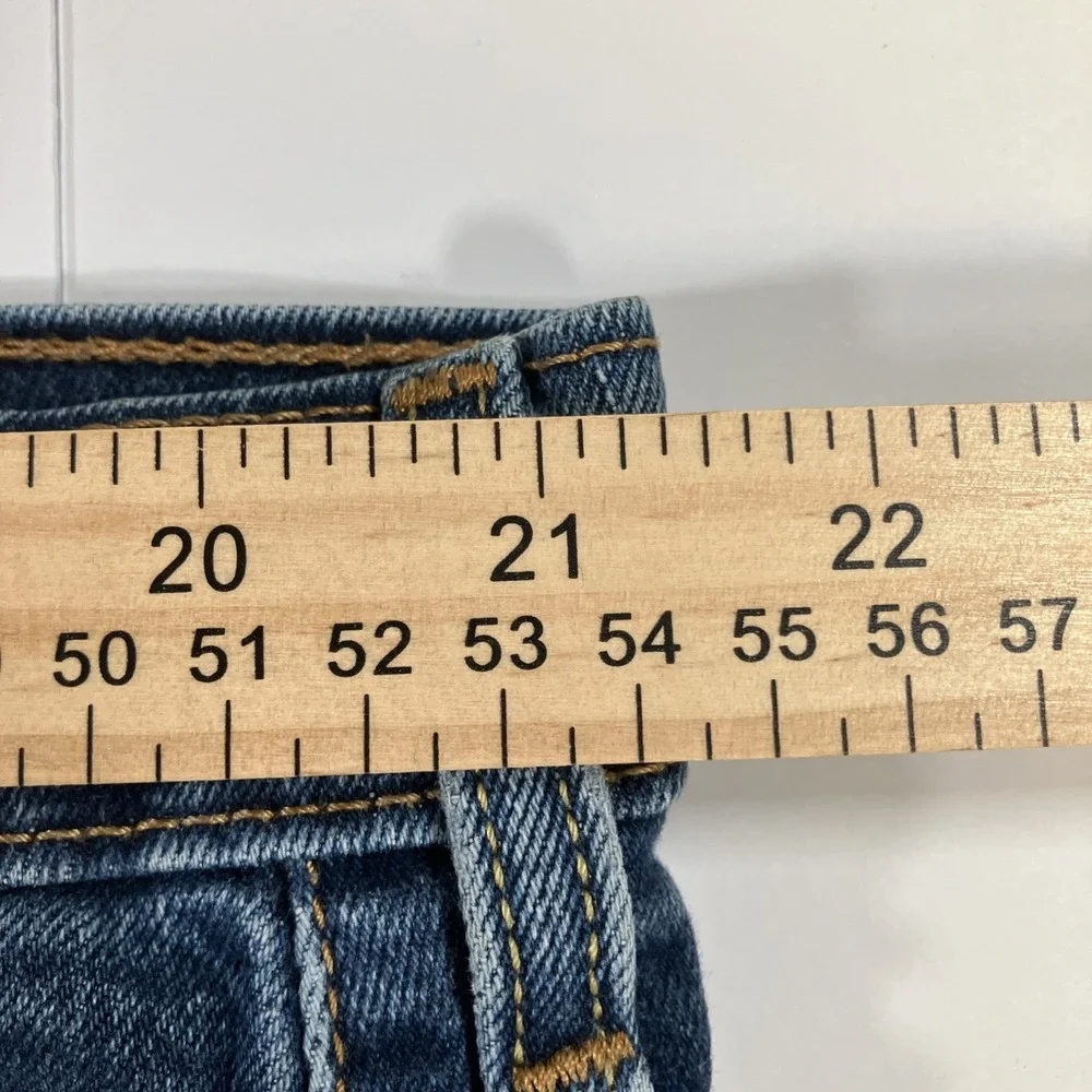Levi's 550 Relaxed Fit Jeans Mens 46x30 Dark Wash Blue Tapered Stretch Denim